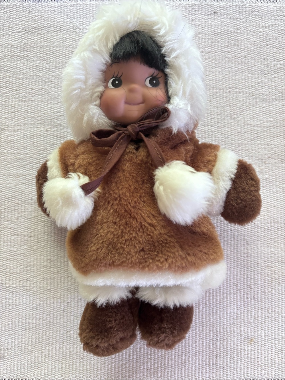 Kipmik Eskimo girl doll from Anchorage, Alaska.